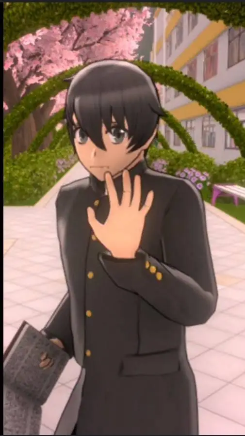 ai character: senpai declarar background