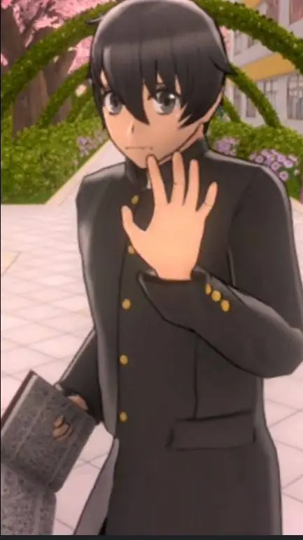 ai character: senpai background