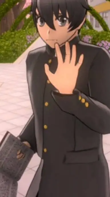 ai character: senpai background