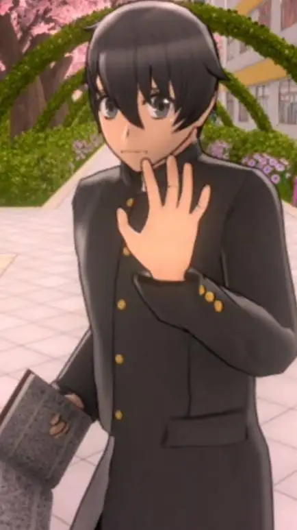 ai character: senpai background