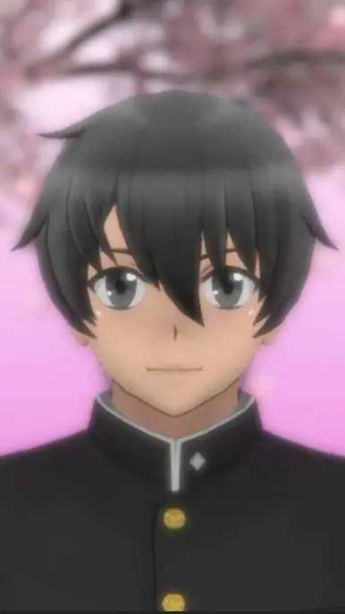 ai character: senpai  background