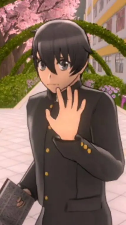 ai character: senpai background