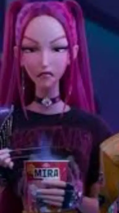 ai character: Mira background