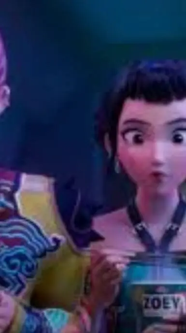 ai character: Zoey background