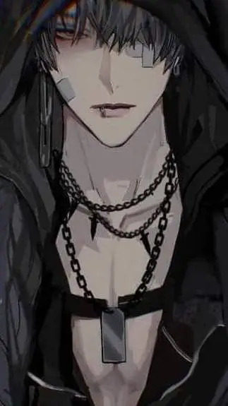 ai character: 🖤Leo🖤 background