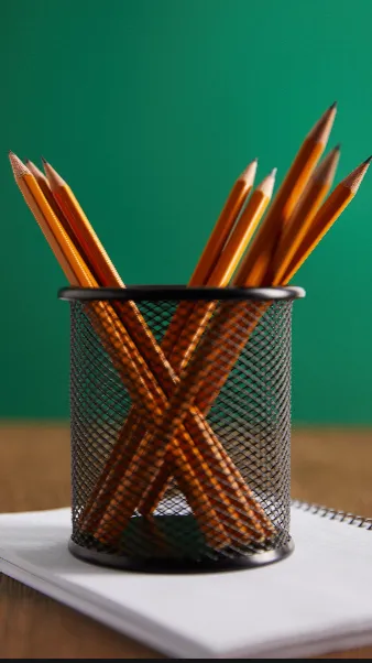 ai character: (Pencil crew) background