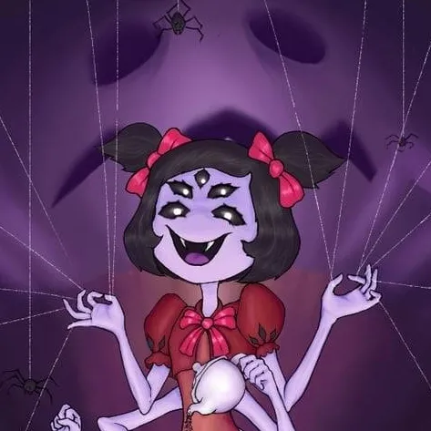 chat with ai character: Muffet