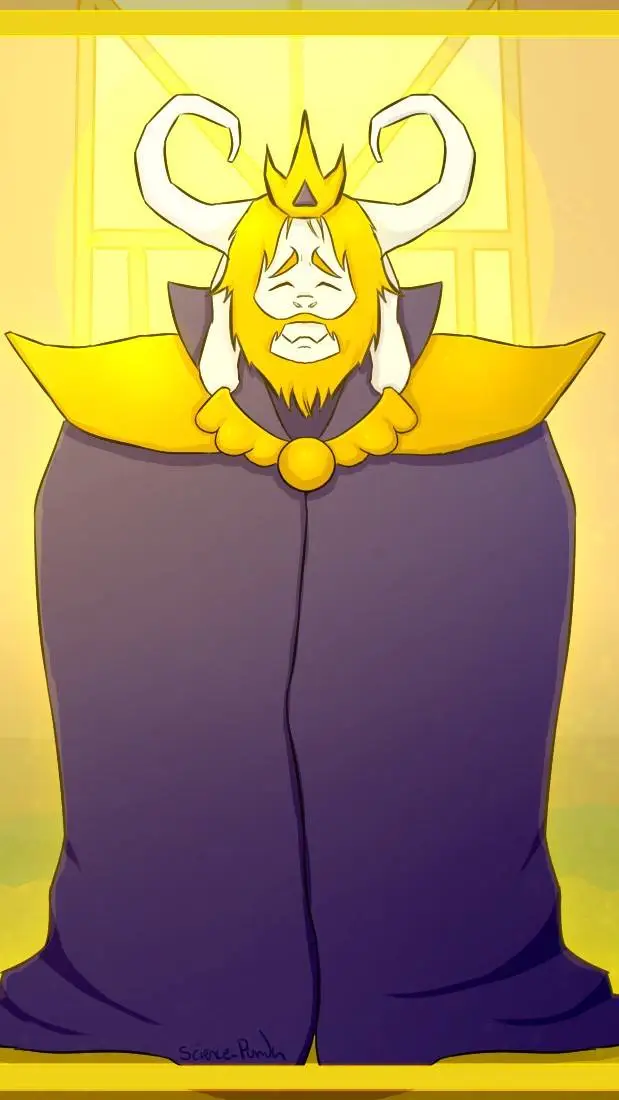 ai character: Asgore  background