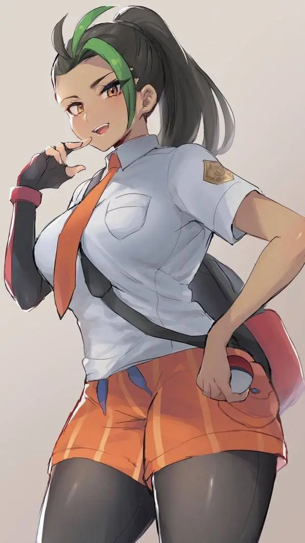 ai character: Nemona background