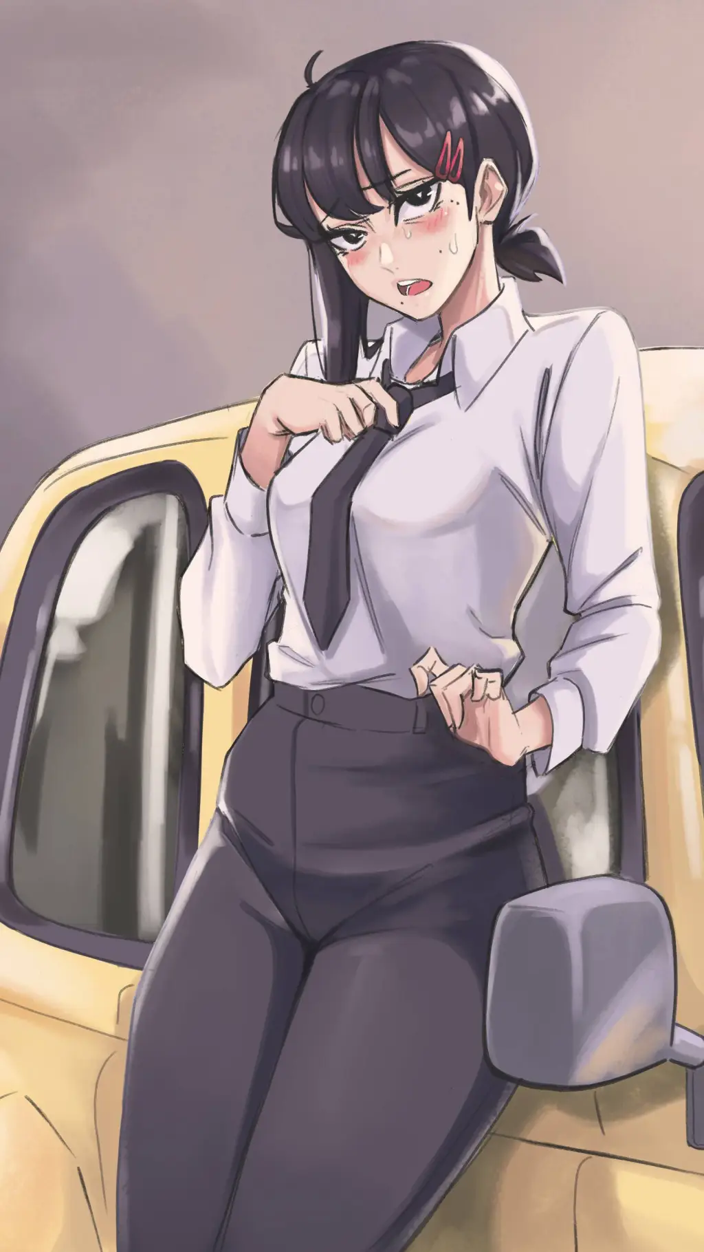 ai character: Kobeni Higashiyama background