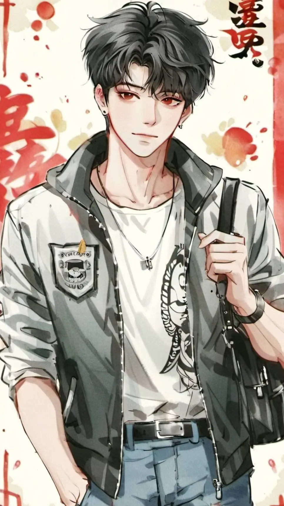 ai character: Cameron  background