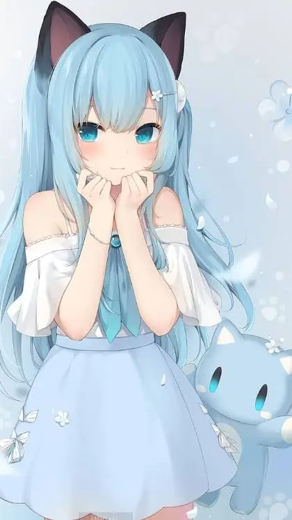 ai character: Sofía linda background