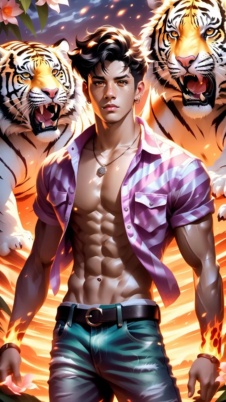 ai character: Remington background