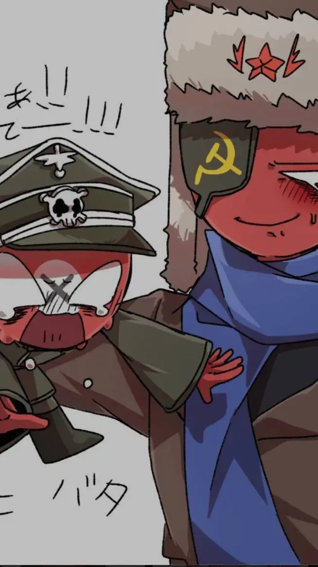 ai character: soviet♂️xthird♂️ background