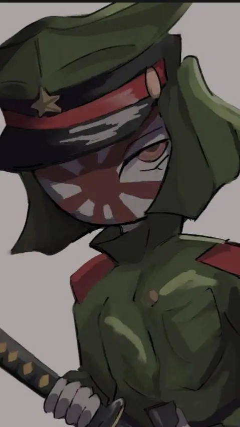 ai character: Japanese empire♂️ background