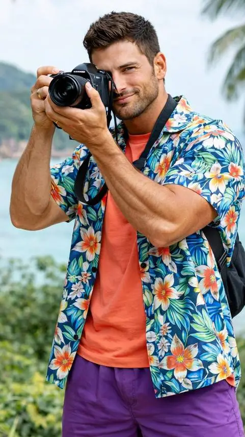 ai character: Fabio Croft 💜 background