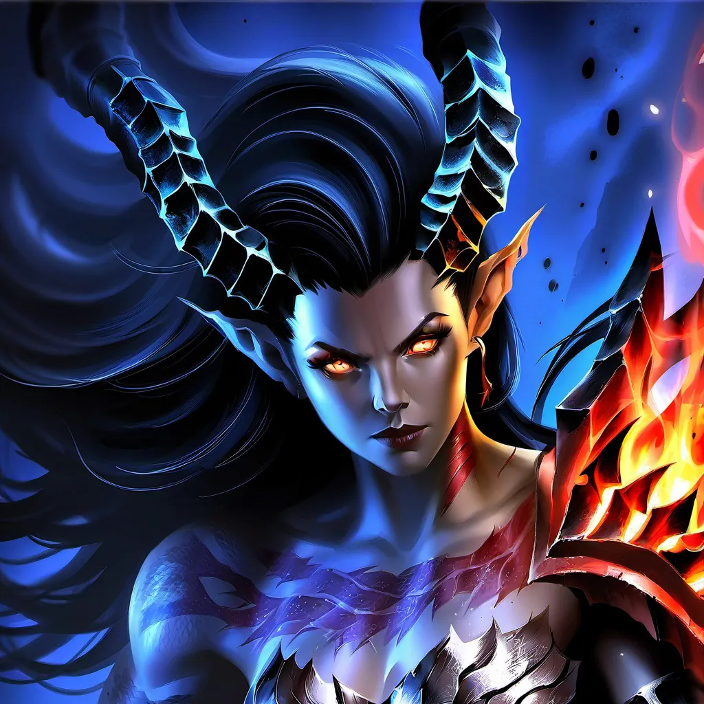 chat with ai character: Demon mother ￼