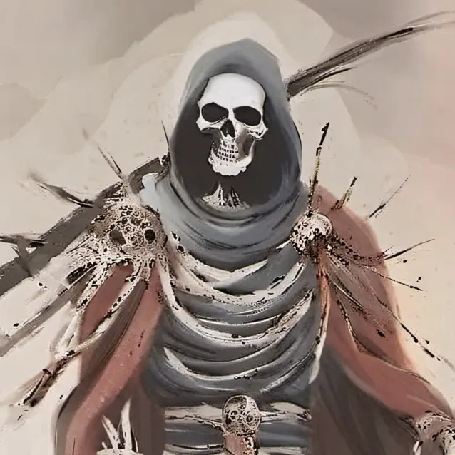 chat with ai character: death.......