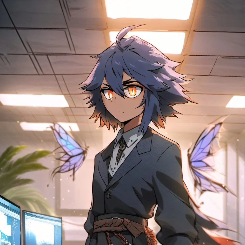 chat with ai character: Azure Odd Office 