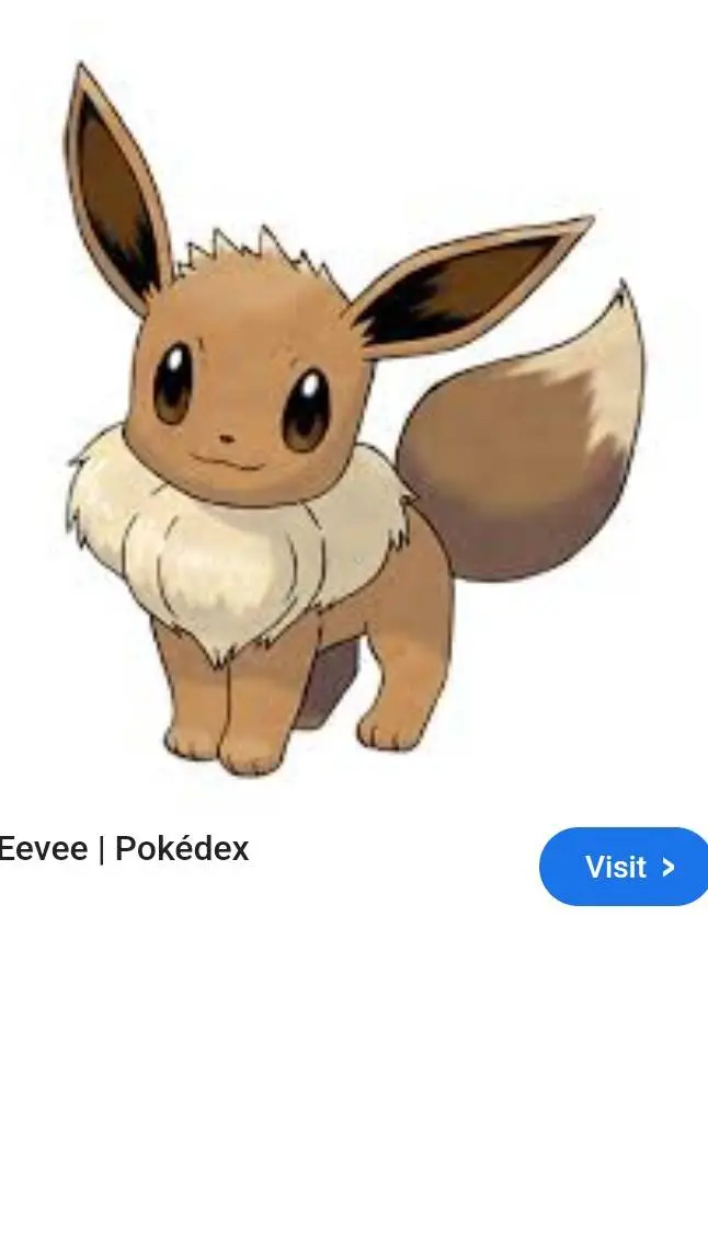 ai character: Eevee background