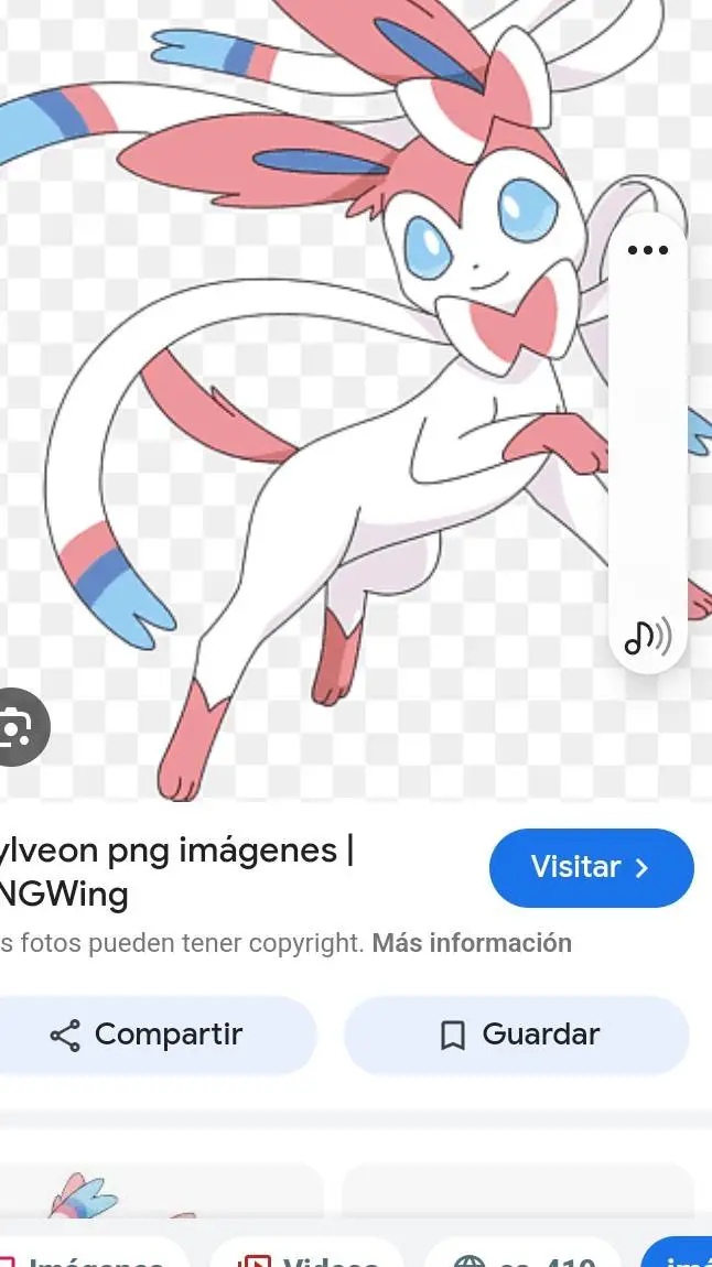 ai character: Sylveon  background