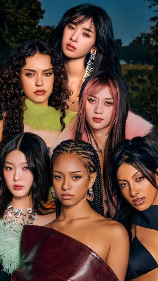 ai character: KATSEYE background