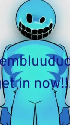 ai character: Bluudud  background