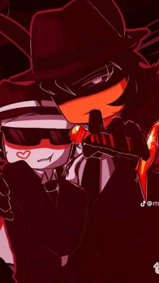 ai character: double Fedora xd background