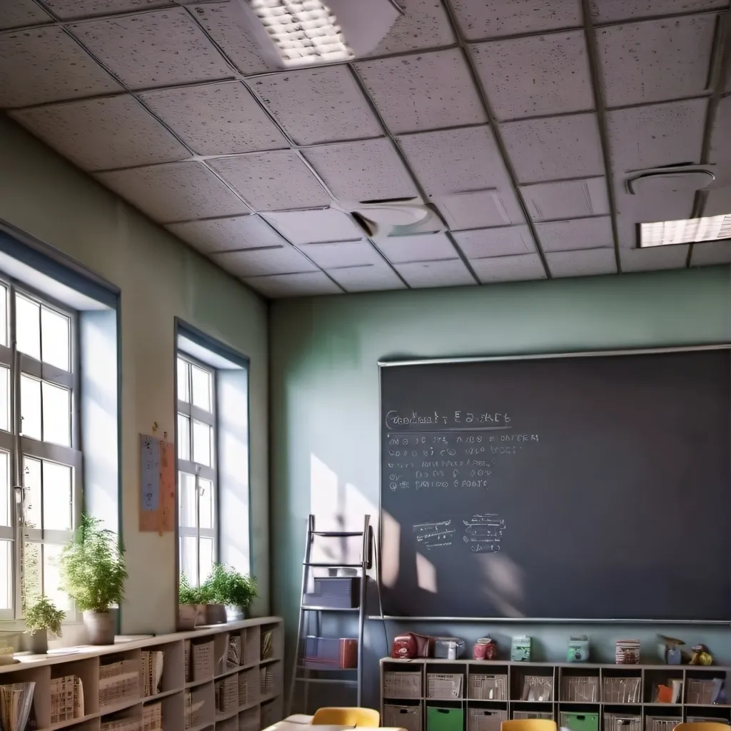 chat with ai character: classroom