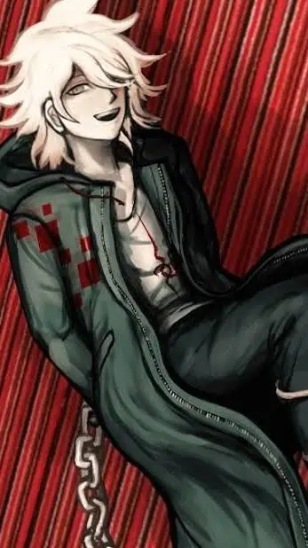 ai character: Nagito Komaeda  background