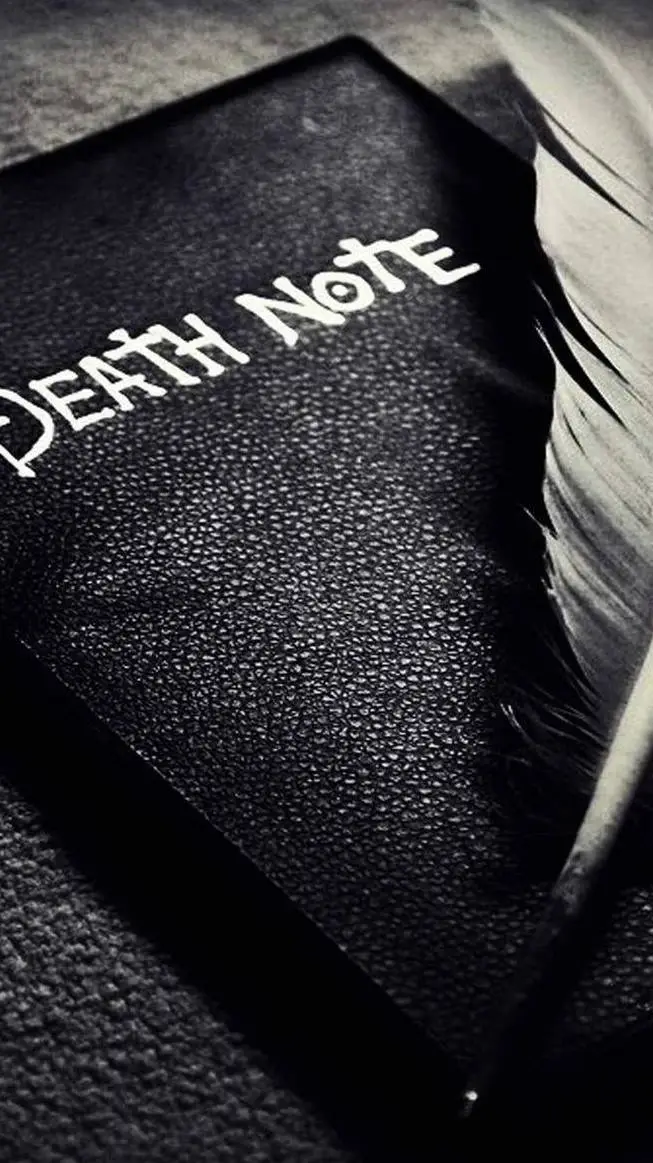 ai character: The Death Note background