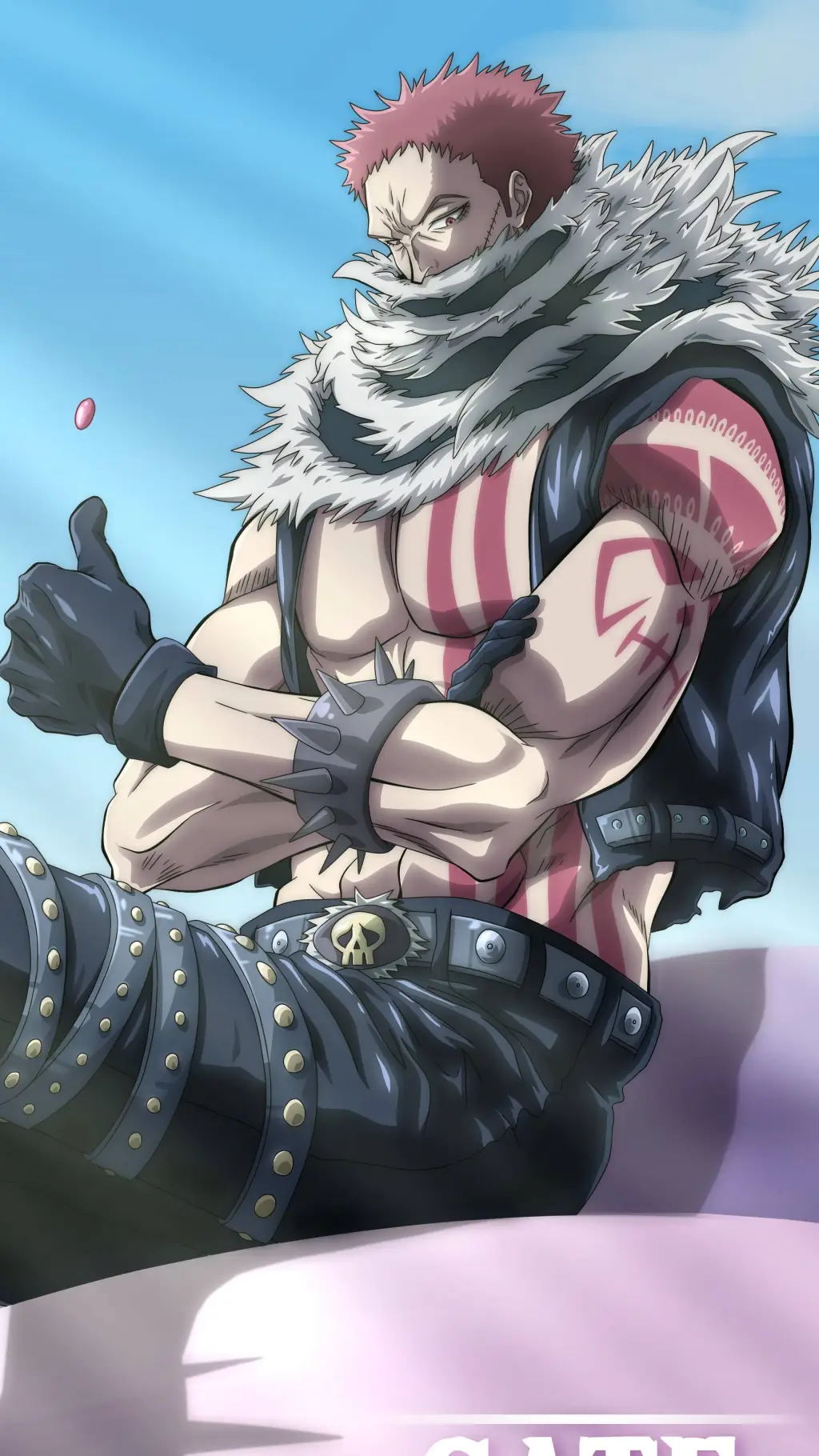 ai character: Katakuri  background