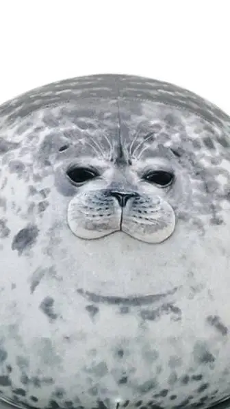 ai character: seal.  background