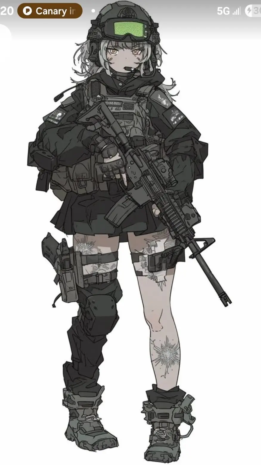 ai character: mha police background