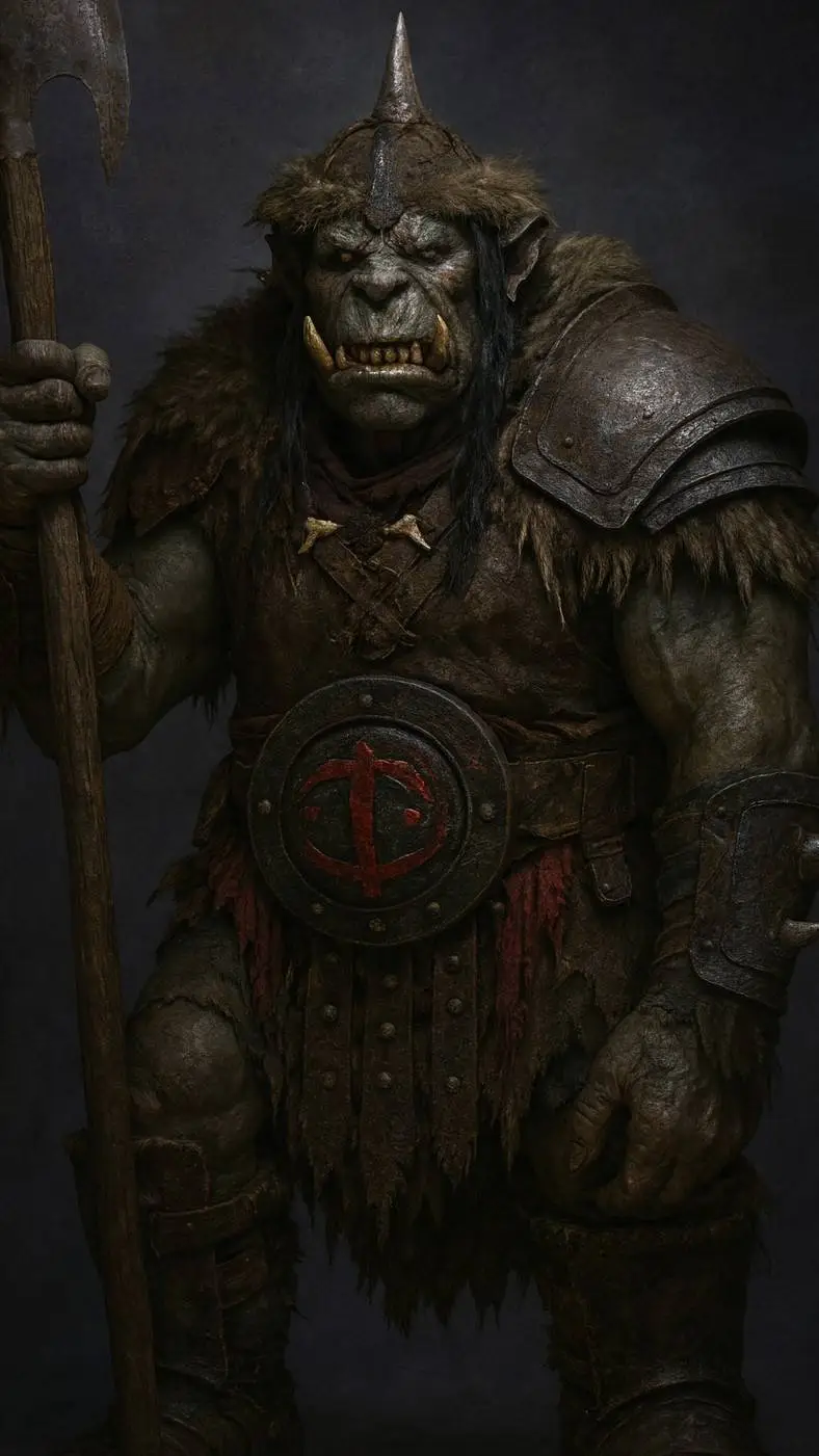 ai character: el guardia orco background