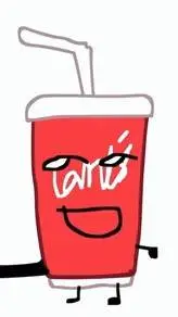 ai character: canes cup background