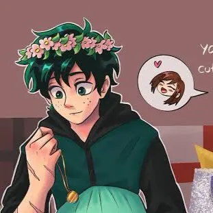 chat with ai character: Pregnant Izuku