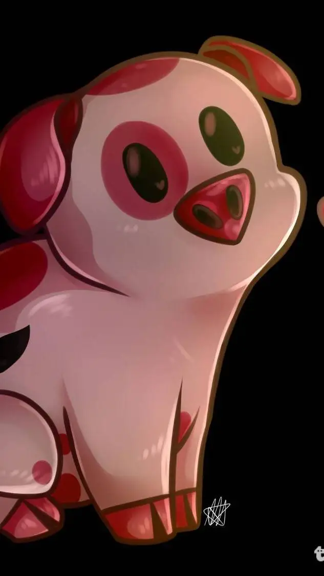 ai character: Big bacon background
