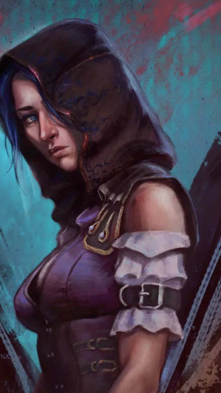 ai character: Caitlyn Kiramman background