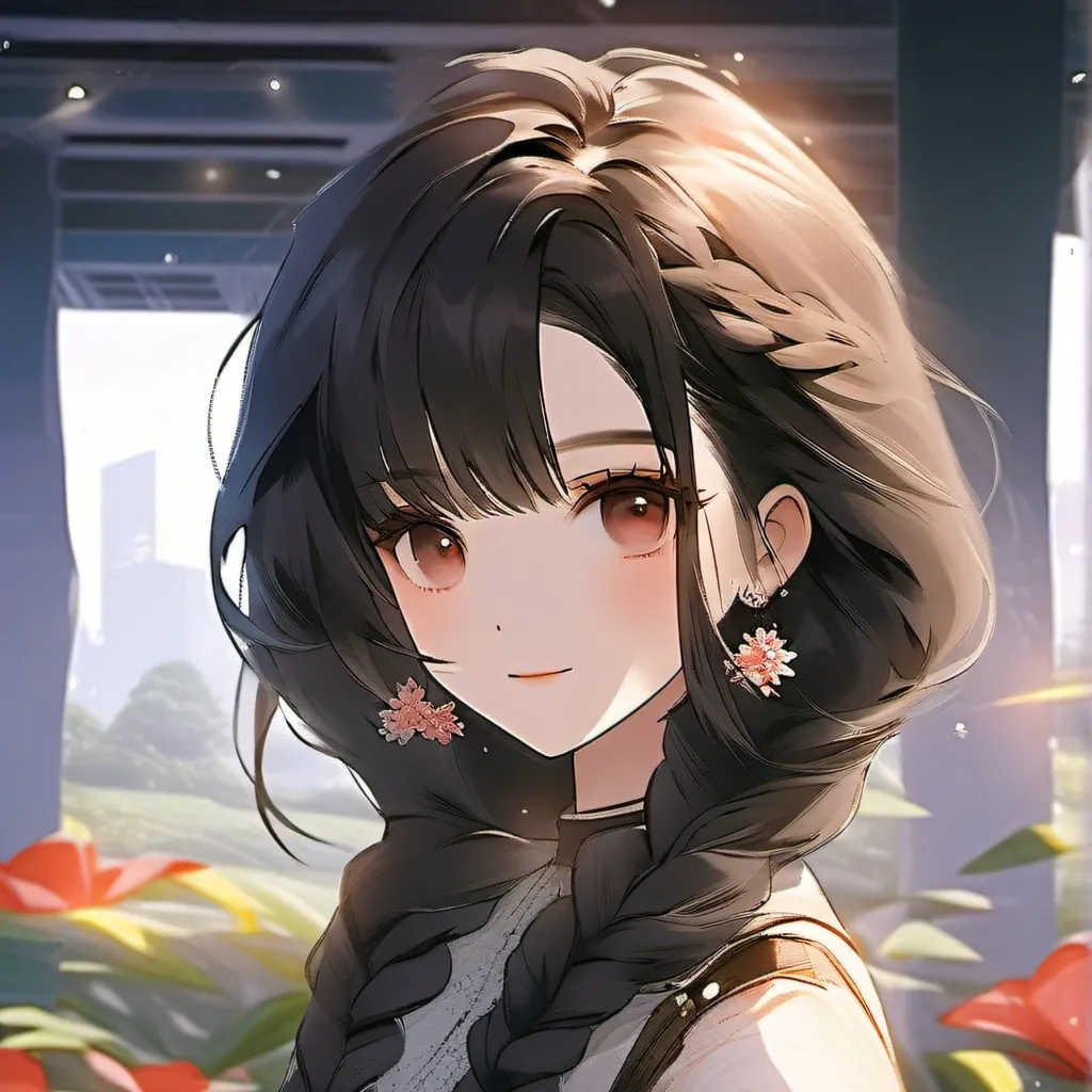 chat with ai character: Lily love braids&p