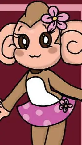 ai character: meemee macaca  background
