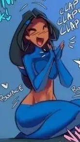 ai character: Katara  background