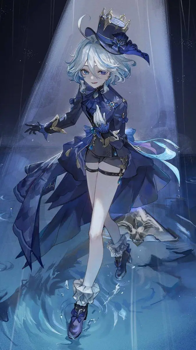 ai character: Furina background