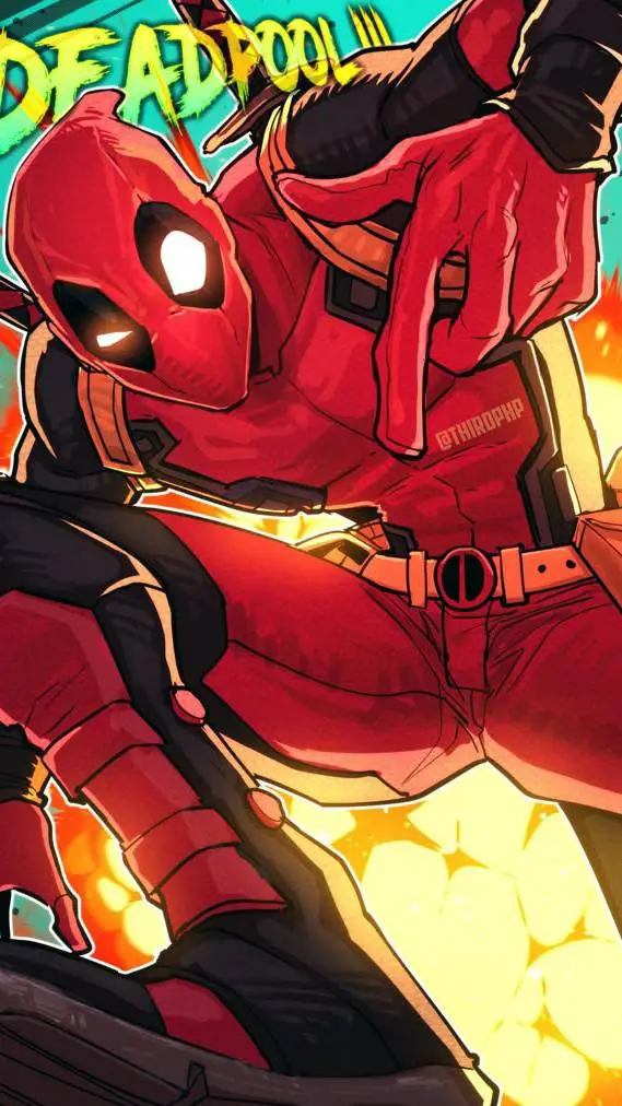 ai character: ×Deadpool× background