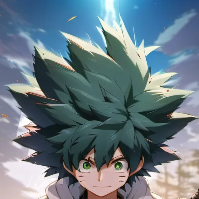 chat with ai character: villain deku