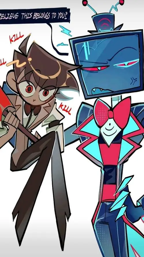 ai character: Alastor's Bestie background