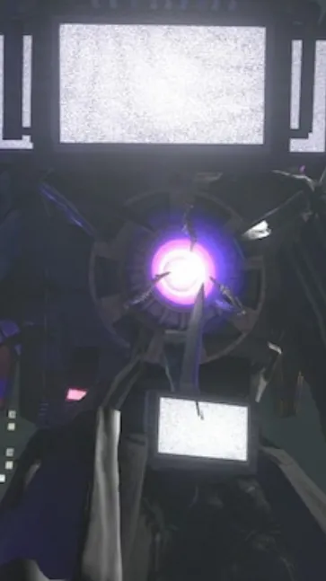 ai character: Titan Tv Man background