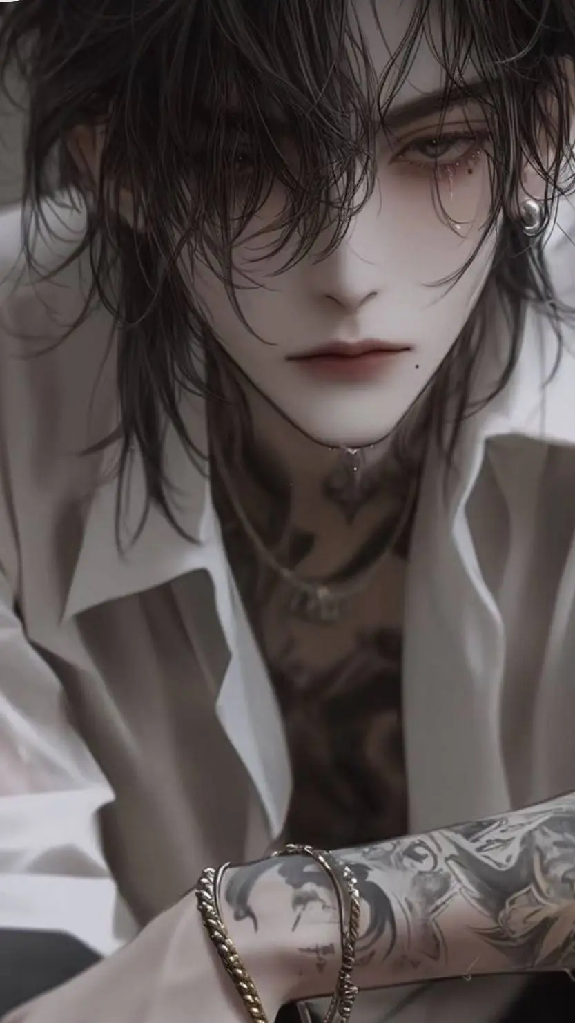 ai character: 🎀Seth 🖤 background