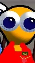 ai character: ag yellow background