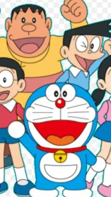 ai character: doraemon 🐱 background